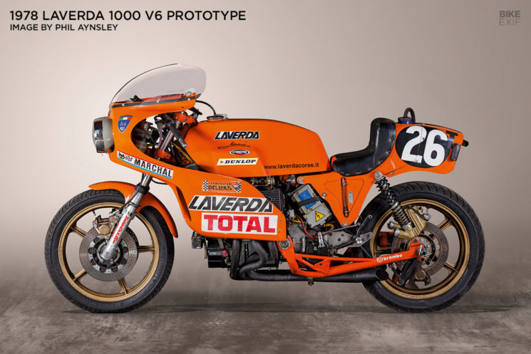 Prototype Laverda 1000 V6 de 1978