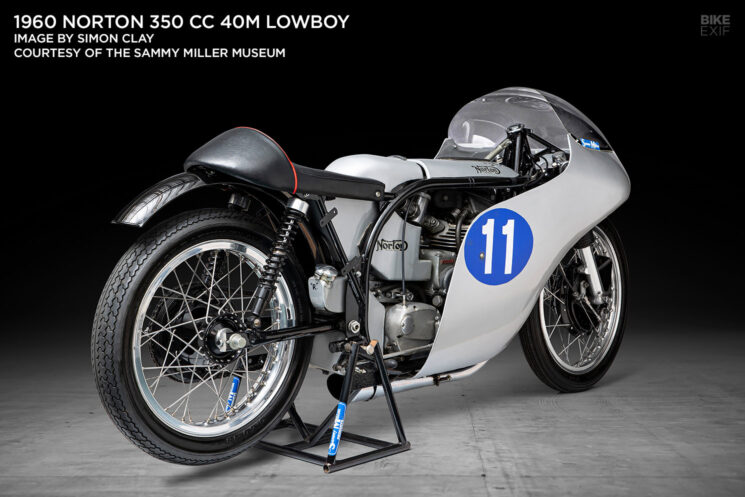 1960 Norton 350 40M surbaissé