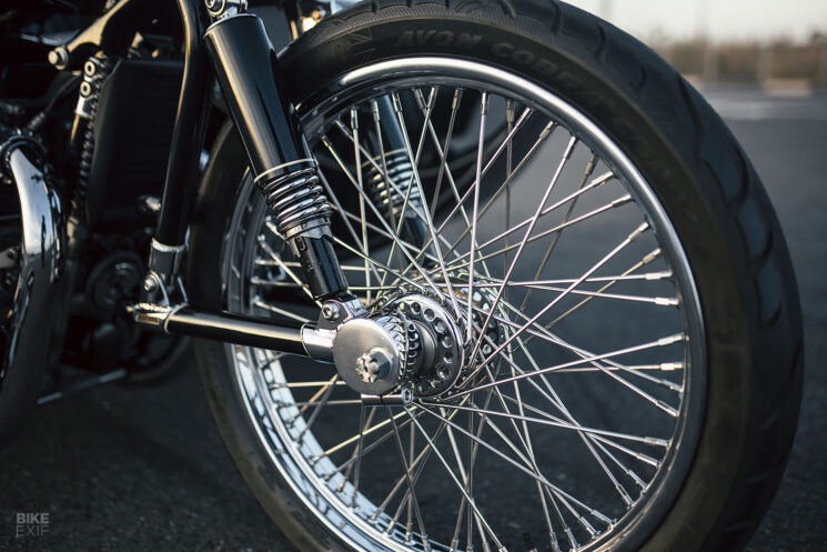 Le Challenger Royal Enfield 650 de Cherry Company