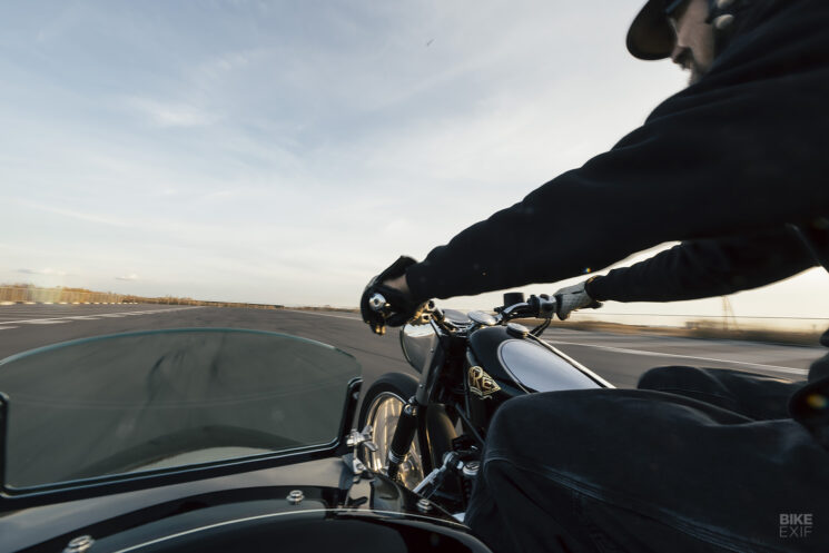 Le Challenger Royal Enfield 650 de Cherry Company 