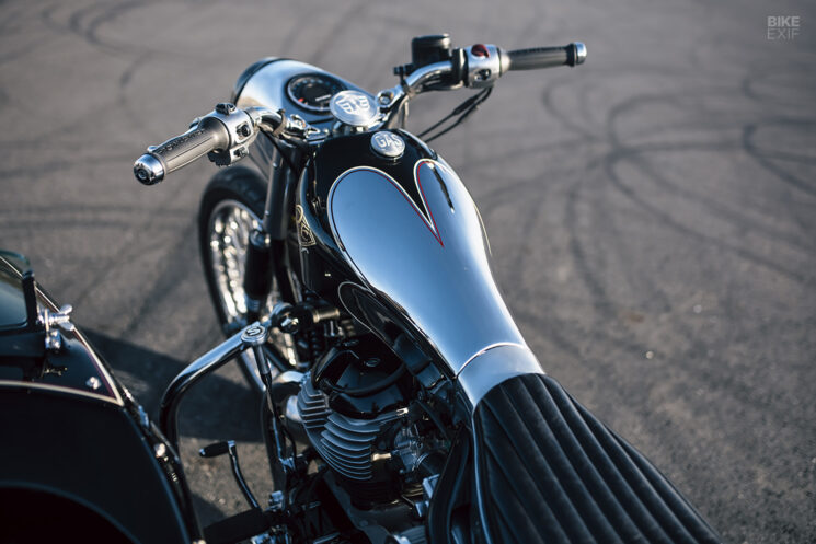 Le Challenger Royal Enfield 650 de Cherry Company 