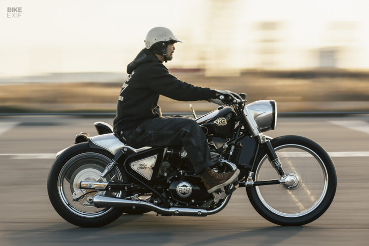 Le Challenger Royal Enfield 650 de Cherry Company 