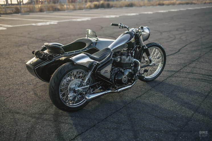 Le Challenger Royal Enfield 650 de Cherry Company 