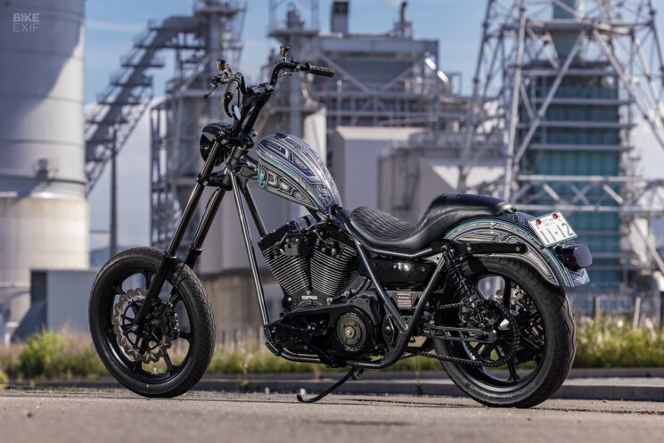 Chopper Harley FXR par Vida Motorcycle Japon