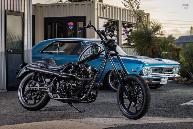 Chopper Harley FXR par Vida Motorcycle Japon