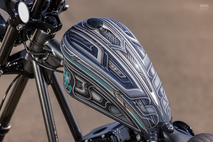 Chopper Harley FXR par Vida Motorcycle Japon