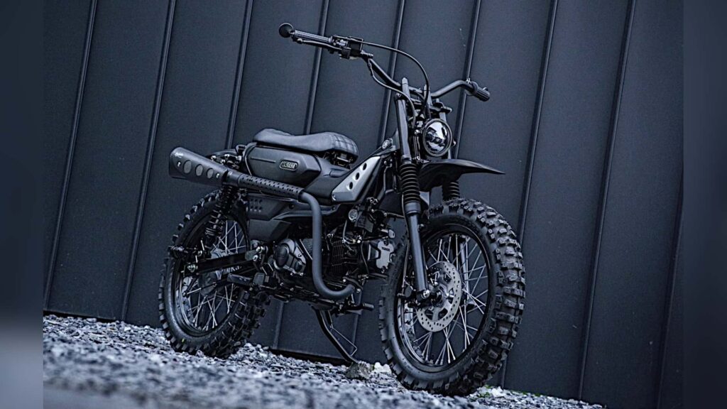 K-Speed ​​a déjà transformé la Yamaha PG-1 en un Scrambler personnalisé