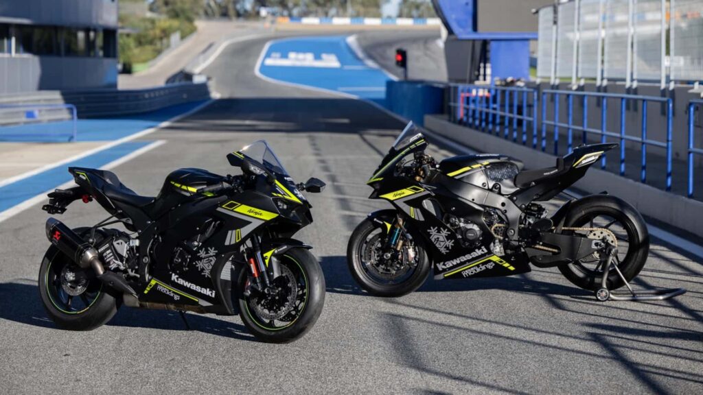 Le test hivernal de la Kawasaki Ninja ZX-10RR 2024 est une réplique de course ultra limitée