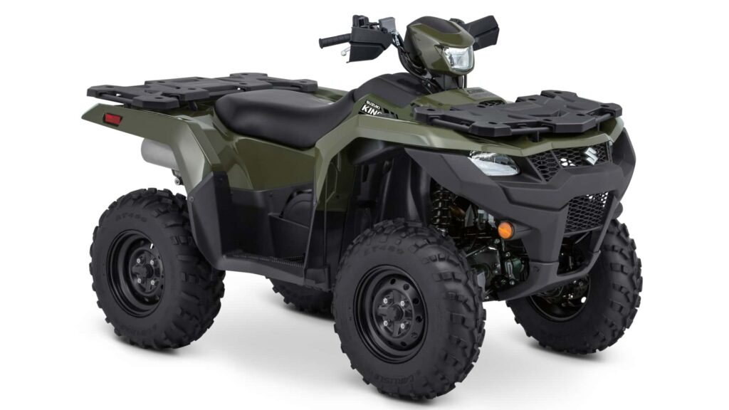 Les Suzuki KingQuad 750 et 500 2024 reçoivent désormais des accessoires de remorquage en stock