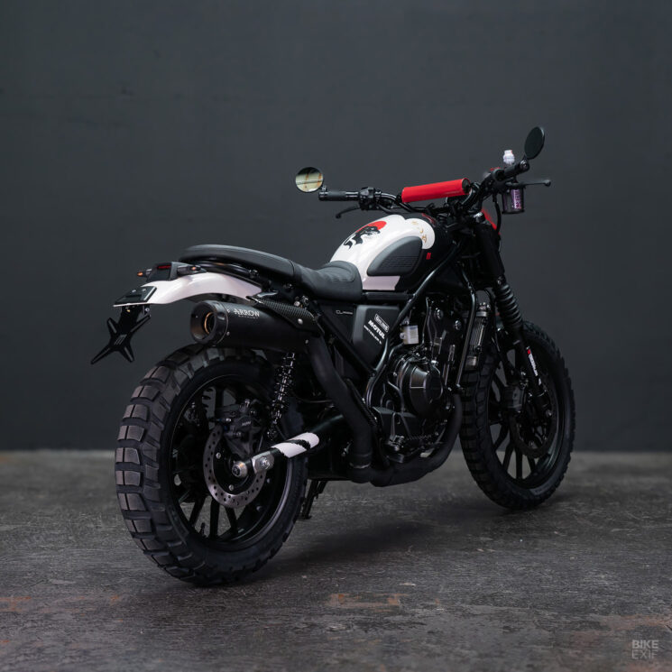 Scrambler Honda CL500 par MOTOISM