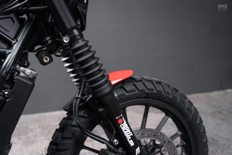 Scrambler Honda CL500 par MOTOISM