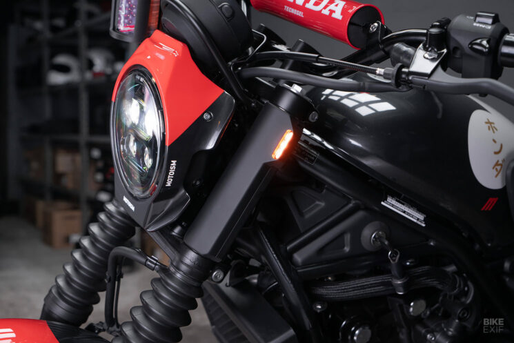 Scrambler Honda CL500 par MOTOISM