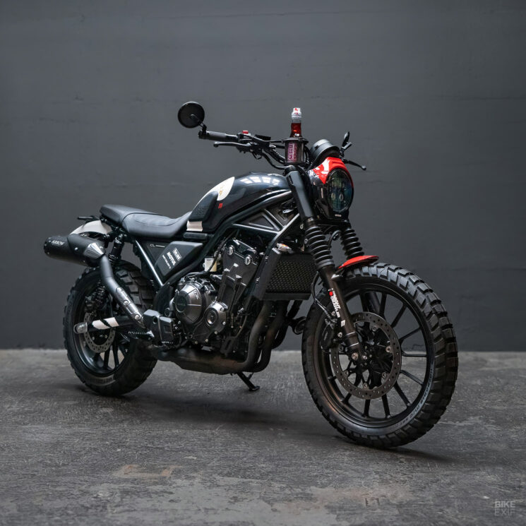 Scrambler Honda CL500 par MOTOISM