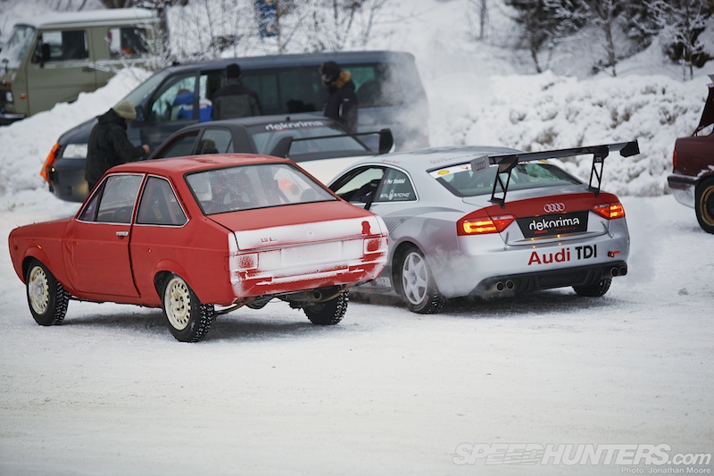 Gatebil on ice