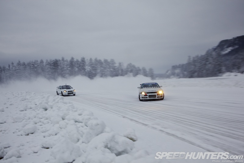 Gatebil on ice