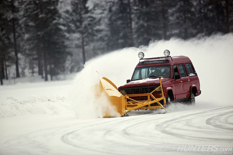 Gatebil on ice