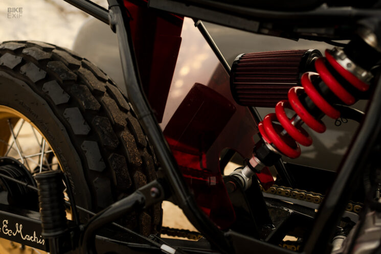 Brouilleur Yamaha TW200 par Deus ex Machina
