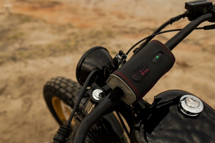 Brouilleur Yamaha TW200 par Deus ex Machina