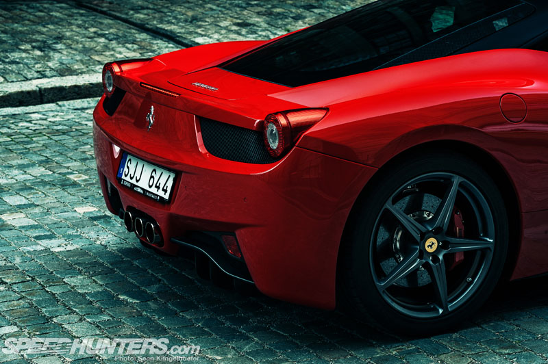 Ferrari 458 Italie Ferrari 458 Italia arrière