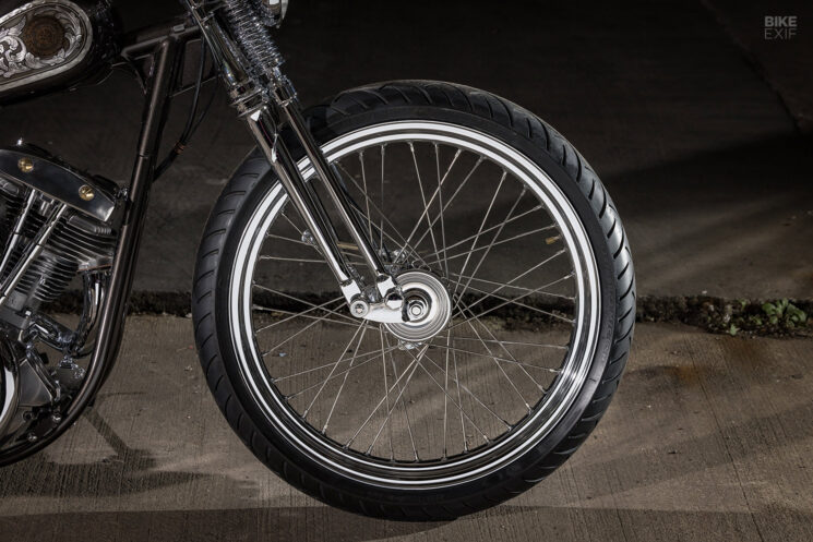 Harley Shovelhead personnalisé par Satomari