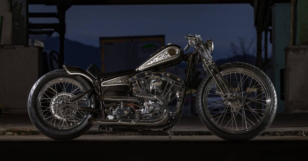 Digne d'un roi : la Harley Shovelhead 1981 de Satomari