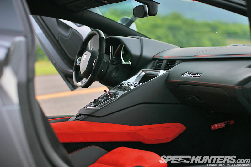 Lamborghini Aventador LP700 Intérieur de la Lamborghini Aventador