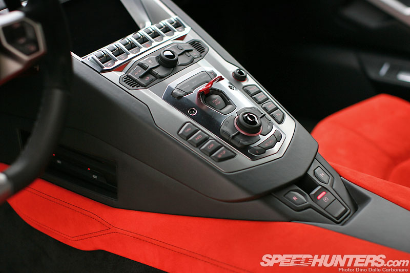 Lamborghini Aventador LP700 Console centrale Lamborghini Aventador