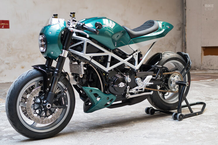 Ducati Monster café racer par Jerem Motorcycles