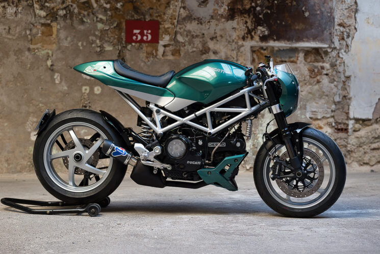 Ducati Monster café racer par Jerem Motorcycles