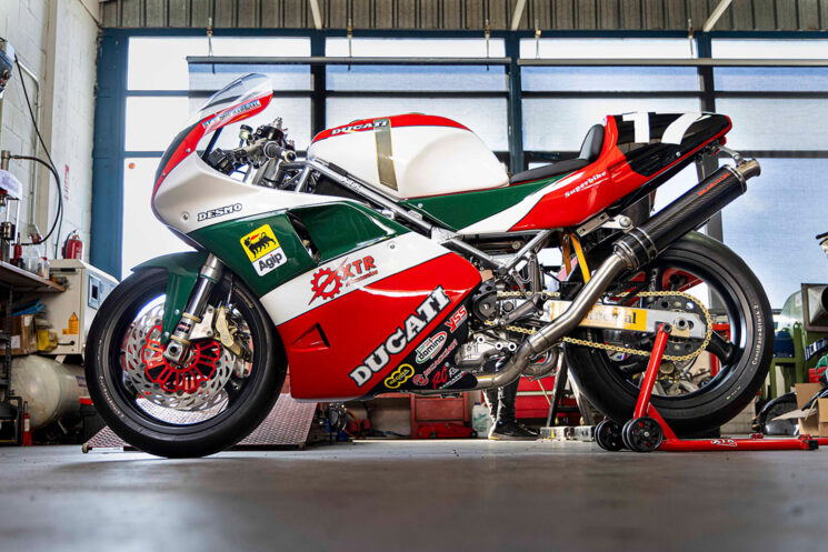Coureur d'endurance Ducati personnalisé par XTR Pepo