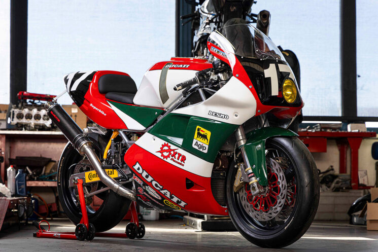 Coureur d'endurance Ducati personnalisé par XTR Pepo