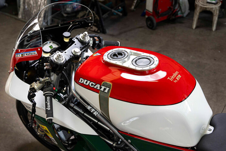 Coureur d'endurance Ducati personnalisé par XTR Pepo