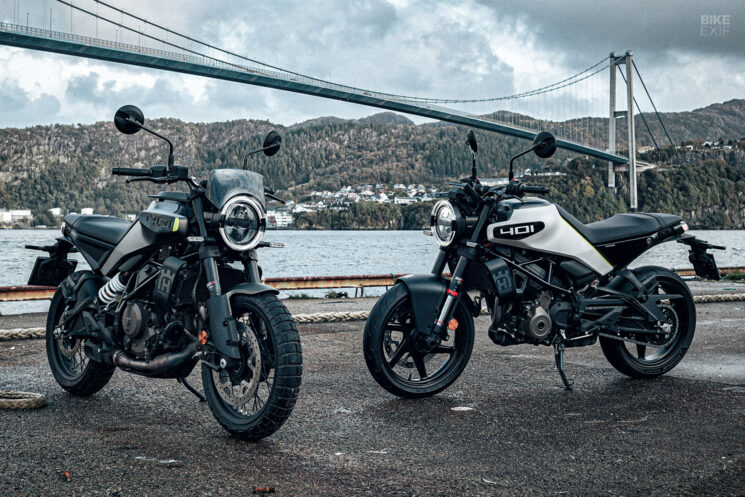 Husqvarna Svartpilen 401 et Vitpilen 401 2024