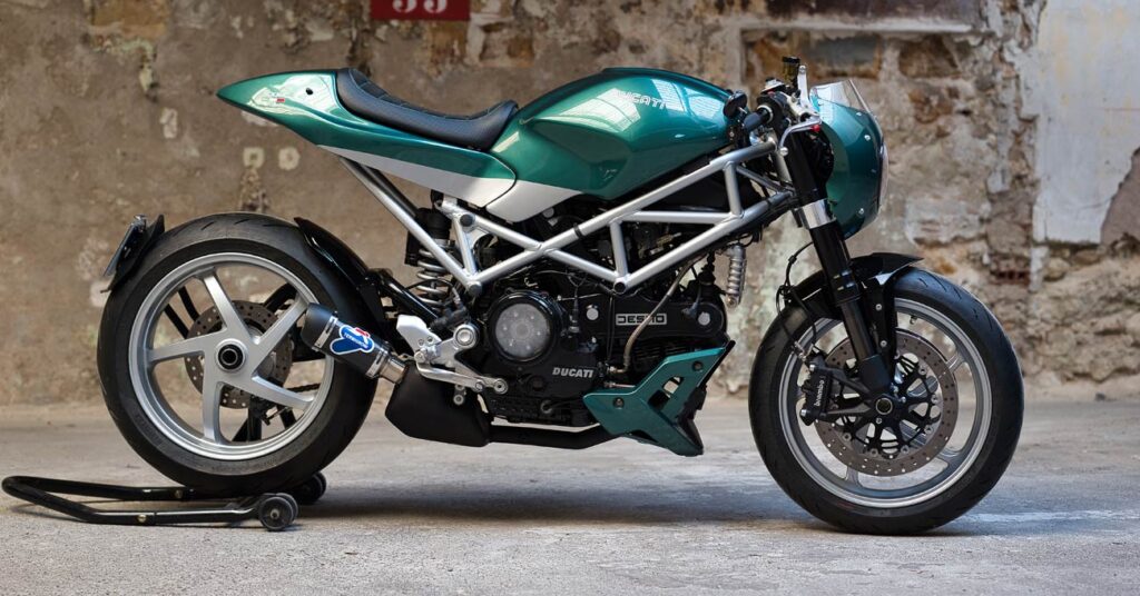 Speed ​​Read : Un superbe Ducati Monster café racer de France et plus