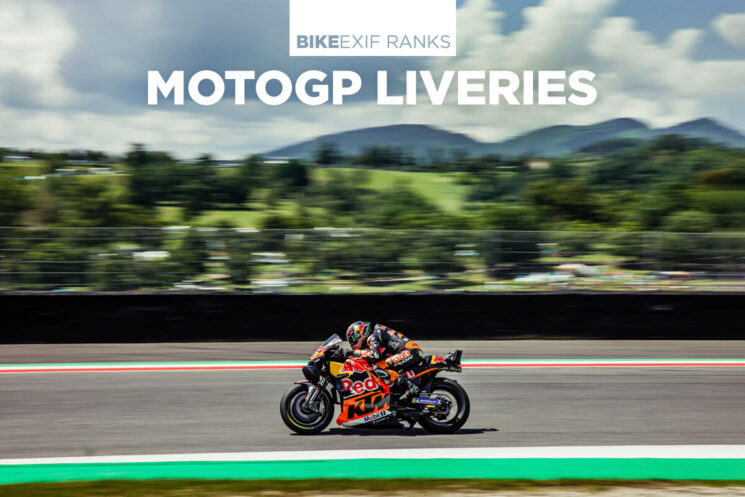 Classement des livrées des motos de course MotoGP 2023