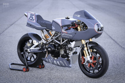 Vélo de course Ducati 1000 DS par Analog Motorcycles