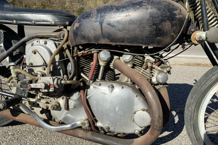 Vincent Land Speed ​​Racer suralimenté