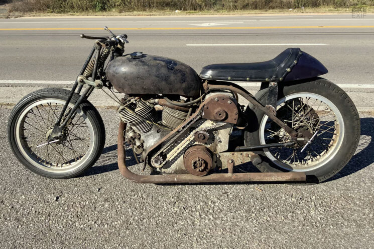 Vincent Land Speed ​​Racer suralimenté