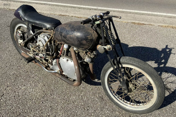 Vincent Land Speed ​​Racer suralimenté