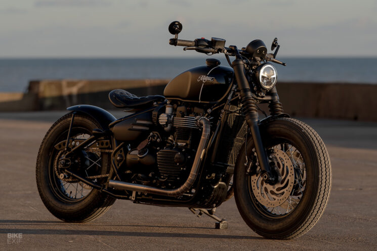 Triumph Bobber personnalisé par Motone