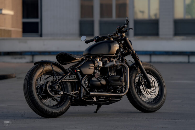 Triumph Bobber personnalisé par Motone