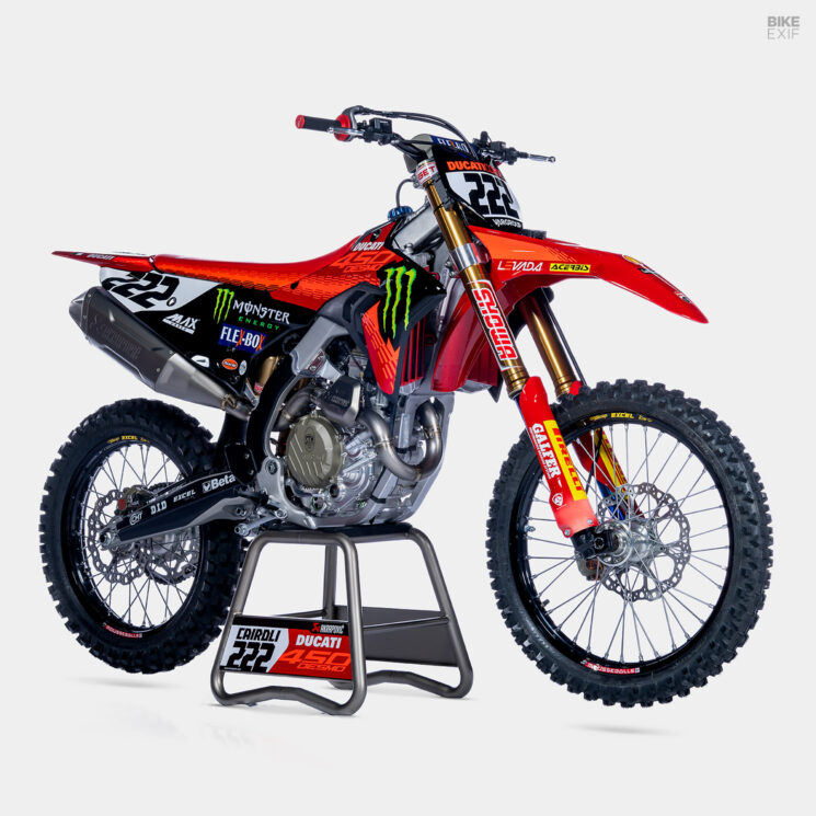 Vélo de motocross Ducati Desmo450 MX