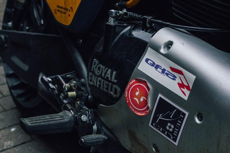 Fusil de chasse Royal Enfield 650 personnalisé pour le film The Kitchen