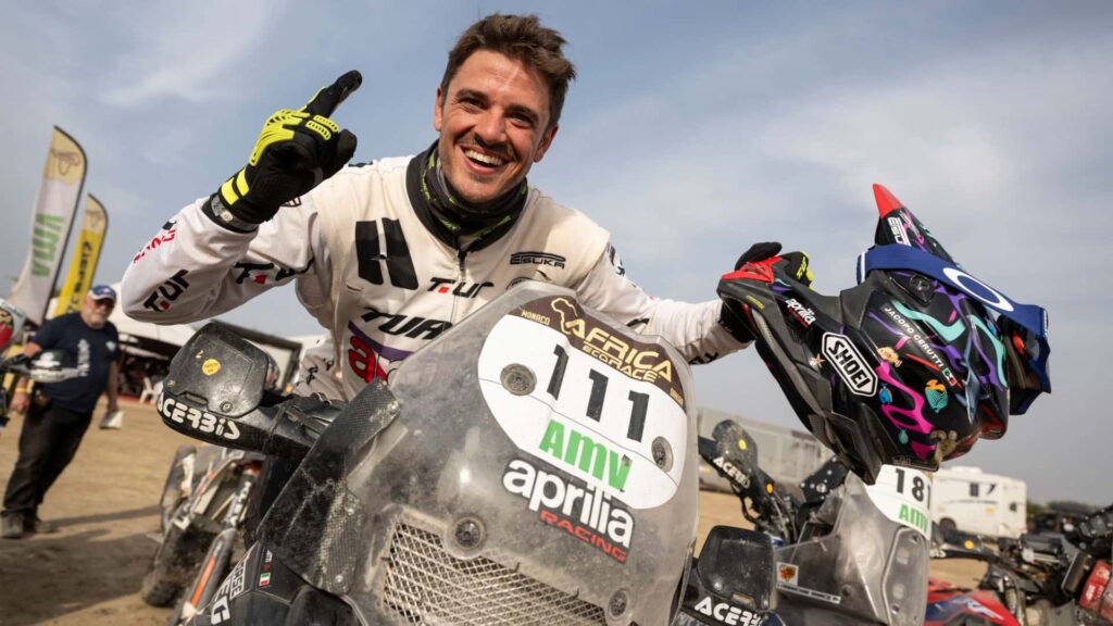 Africa Eco Race 2024 : Aprilia remporte la victoire finale