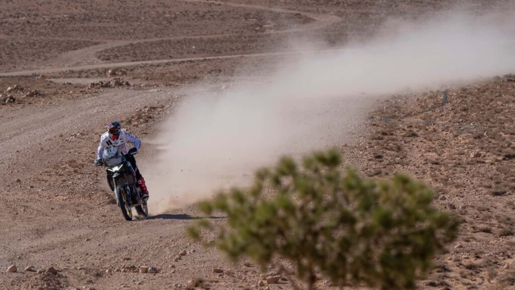 Aprilia vient de remporter les deux premières étapes de l'Africa Eco Race 2024