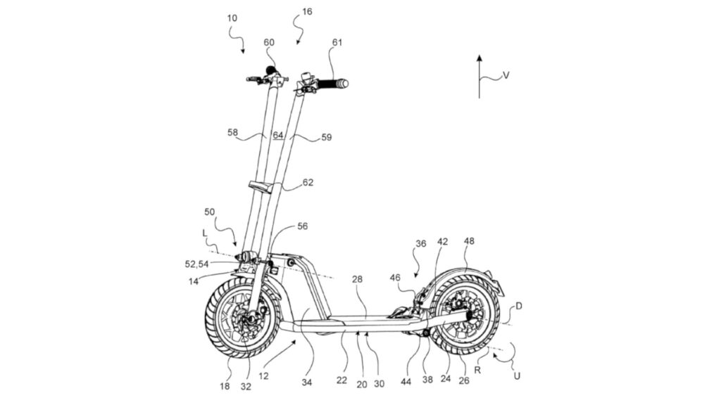 BMW travaille-t-il sur un petit scooter électrique avec un cadre pliable ?