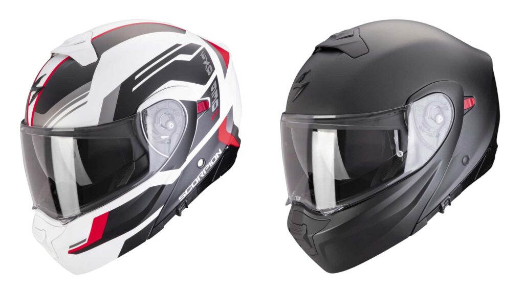 Découvrez le nouveau casque modulaire Scorpion Exo-930 Evo