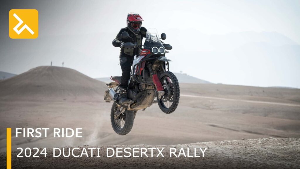 Ducati DesertX Rally 2024 - Premier essai