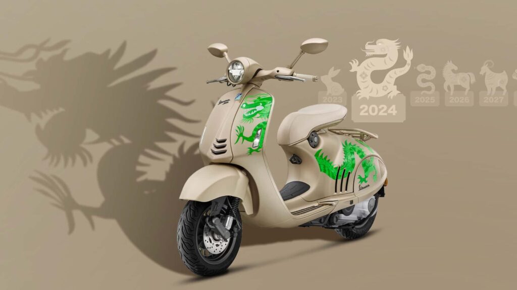 Vespa célèbre le nouvel an lunaire avec la 946 Dragon en édition limitée