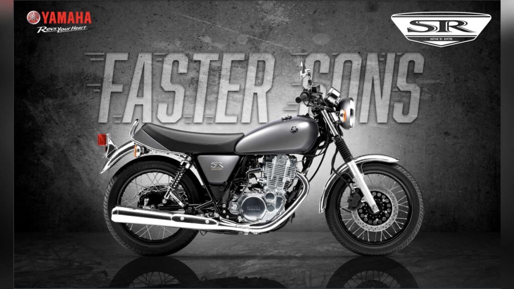 Vous pouvez toujours acheter une nouvelle Yamaha SR400 en 2024 en un seul endroit